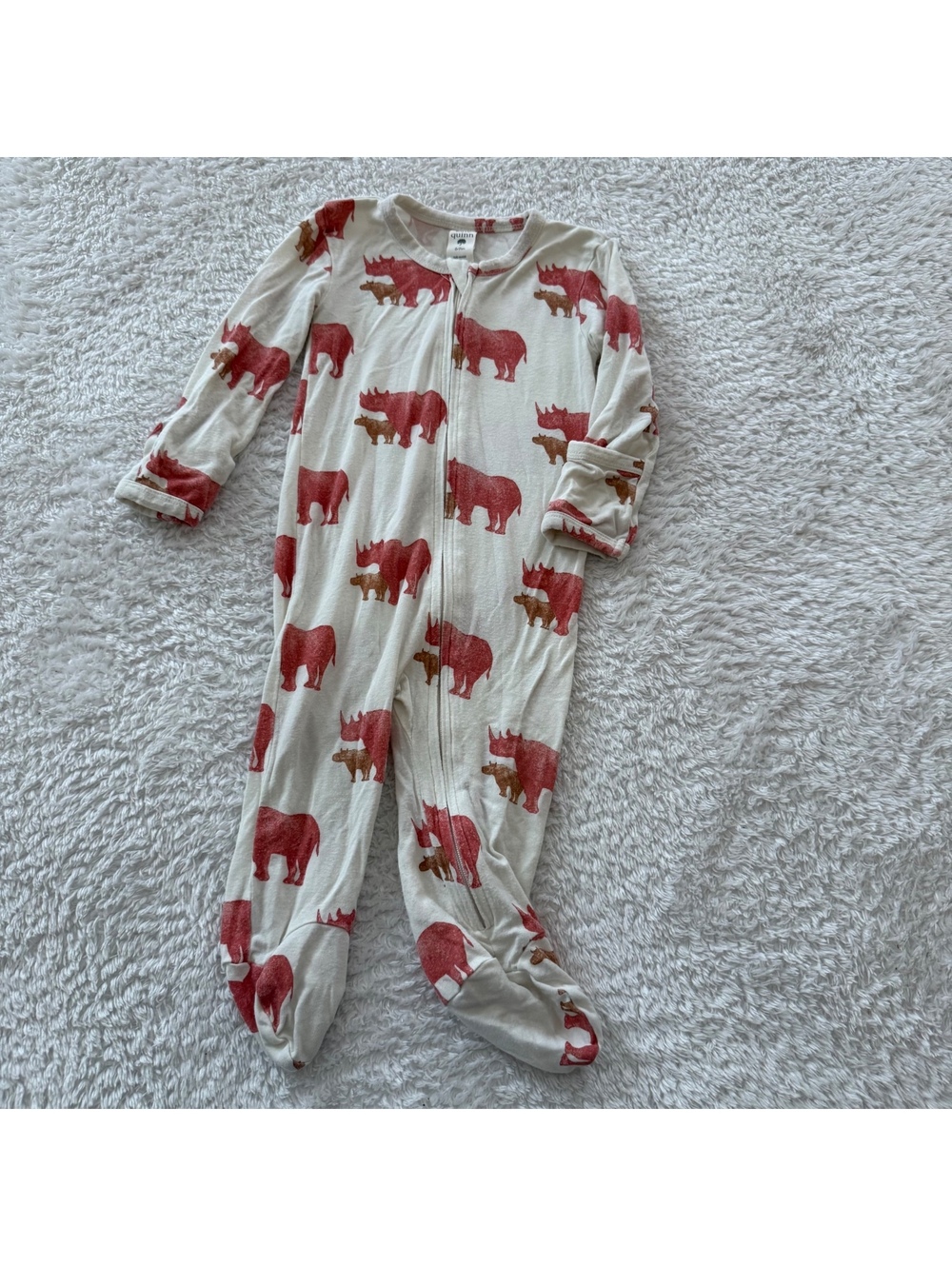 6-9m Kate Quinn Modal Zip Footie
